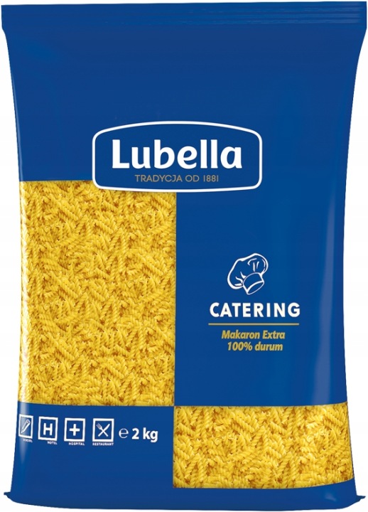 Lubella Catering Makaron Świderki 2kg