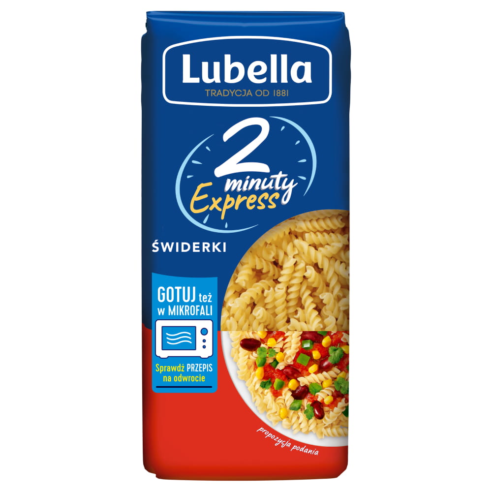 Lubella Express Makaron świderki 400g