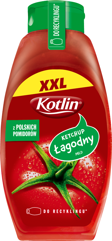 Kotlin Ketchup pomidorowy Łagodny 950g