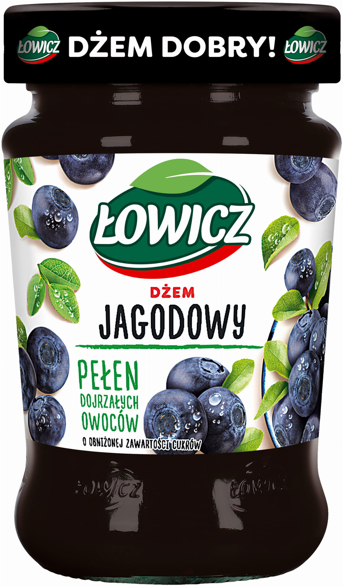 Łowicz Dżem Jagodowy 280g