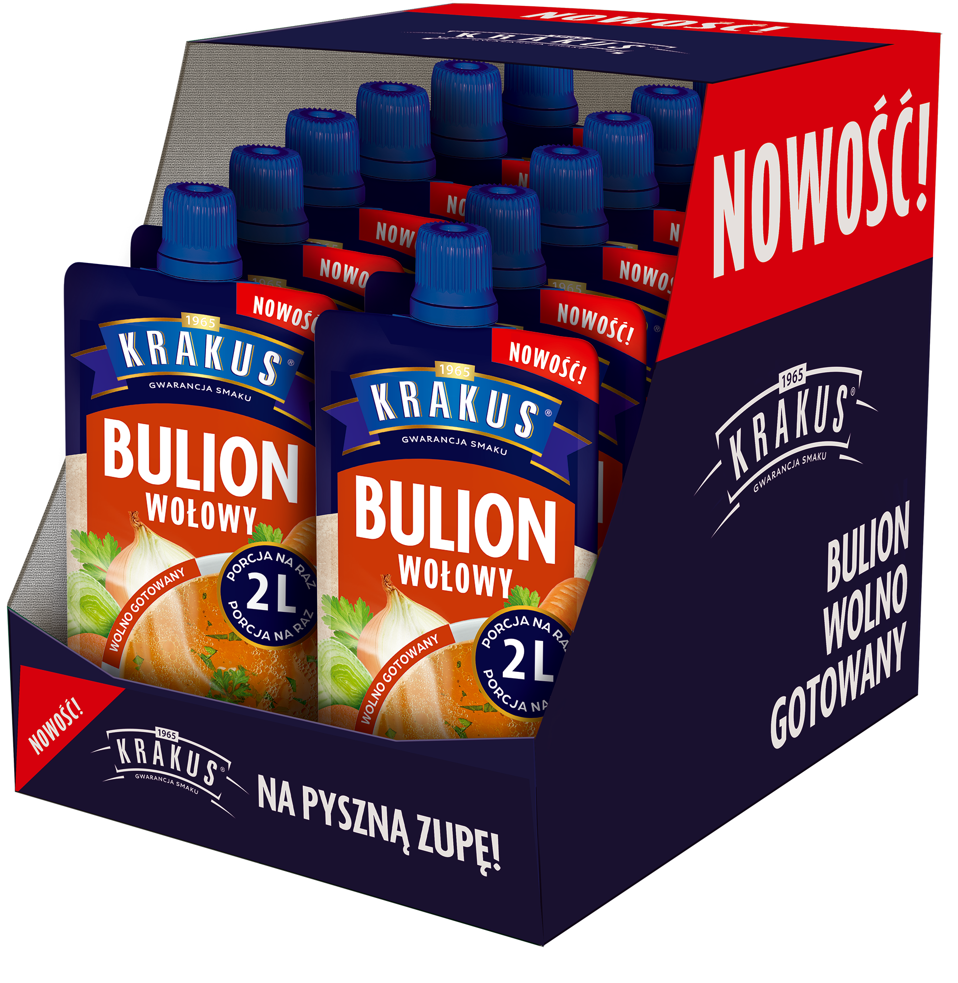 Krakus Bulion Wołowy 12x100g