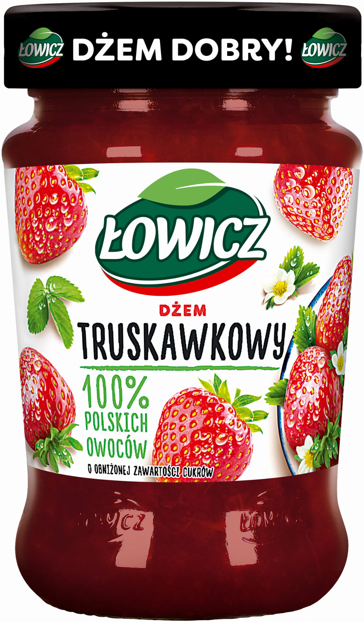 Łowicz Dżem Truskawkowy 280g