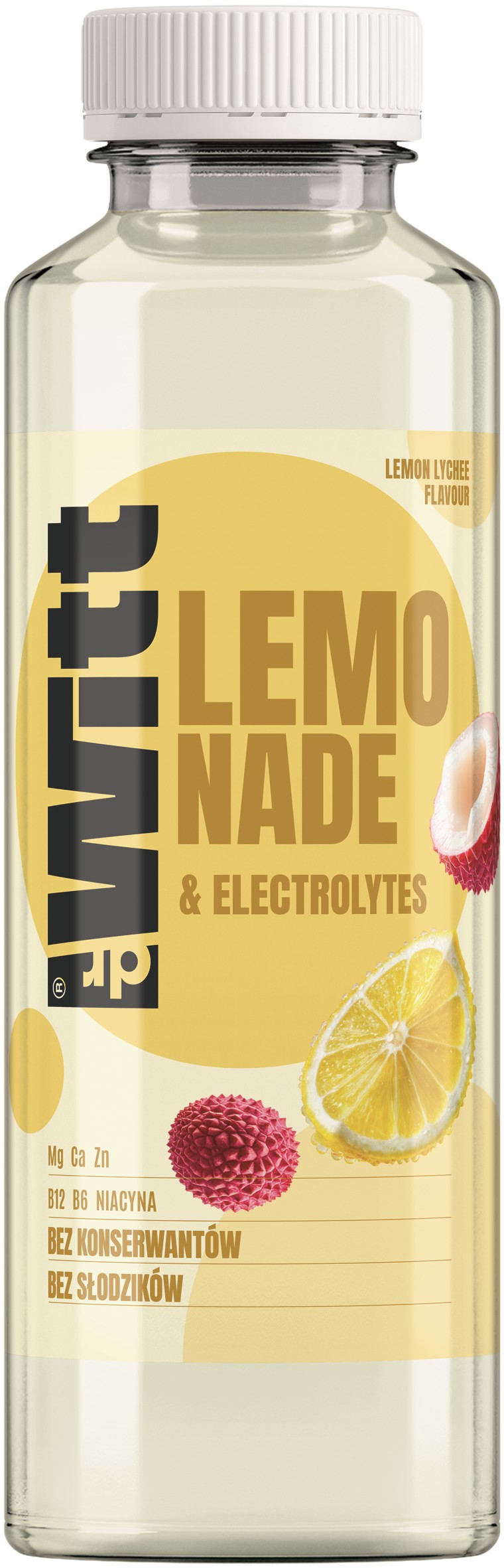 Dr Witt Lemonade & Electrolytes 550 ml - Cytryna & Liczi
