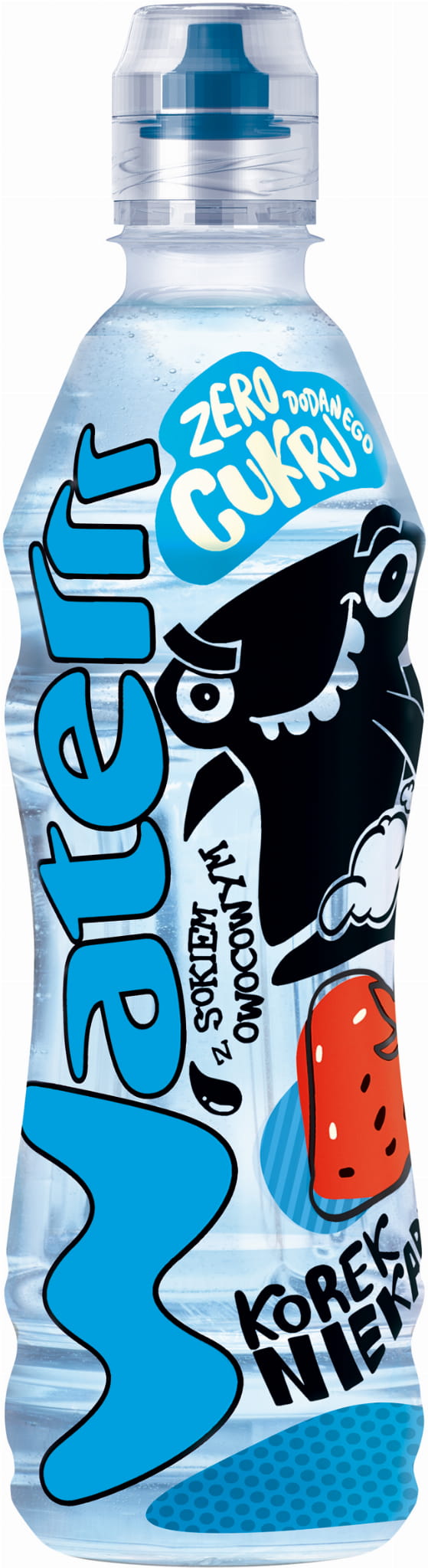 Kubuś Waterrr Top Aseptic truskawkowy 0,5l