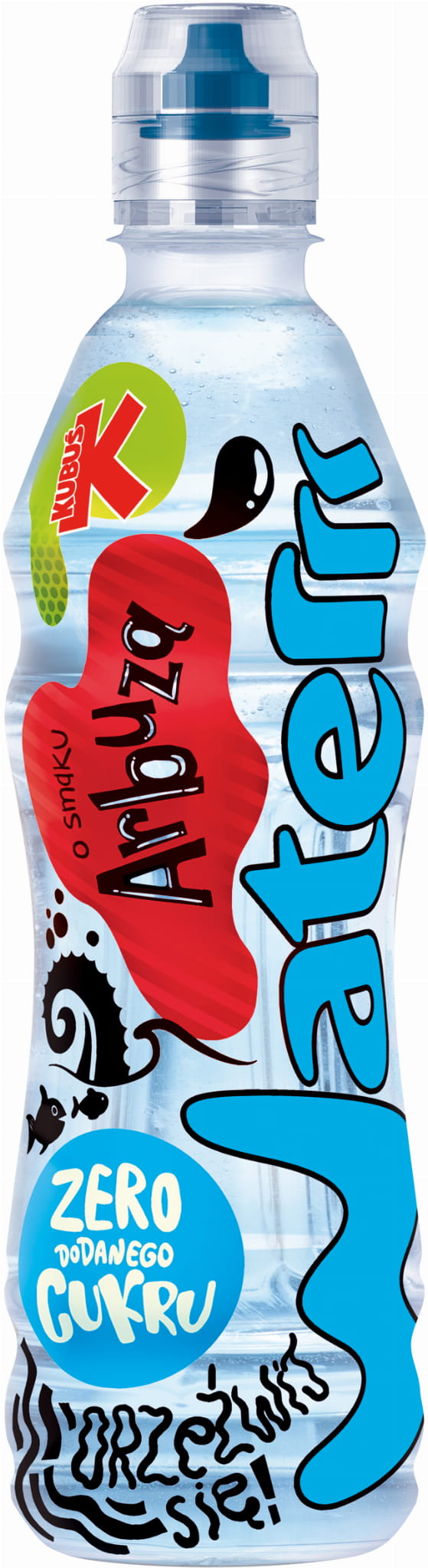 Kubuś Waterrr Top Aseptic arbuzowy 0,5l