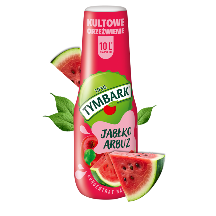TYMBARK syrop do Saturatora SodaStream jabłko-arbuz 500ml